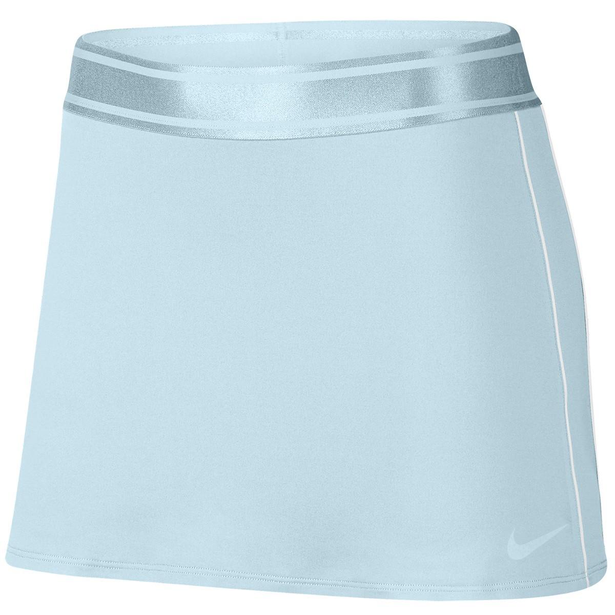 Теннисная юбка женская Nike Court Dry Skirt light blue