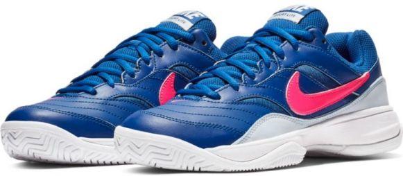 Тенісні кросівки жіночі Nike Court Lite indigo force/pink blast Тенісні кросівки жіночі Nike Court Lite indigo force/pink blast