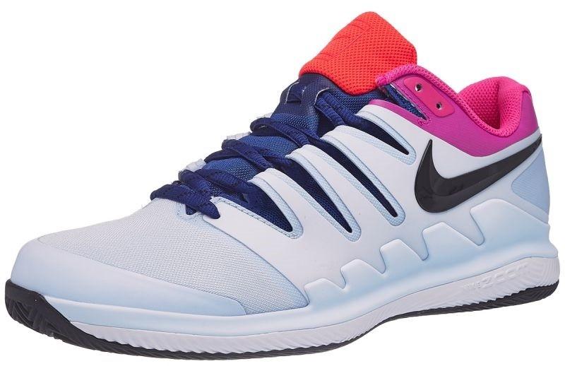 Теннисные кроссовки мужские Nike Air Zoom Vapor 10 Грунт half blue/black/white
