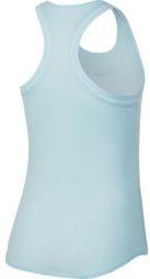 Тенісна майка жіноча Nike Court Dry Tank topaz mist/white/white/topaz mist
