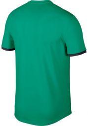 Тенісна футболка чоловіча Nike Court Top SS lucid green/oil grey/lucid green