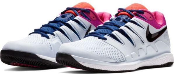 Дитячі тенісні кросівки Nike Air Zoom Vapor 10 HC Jr half blue/black/white Дитячі тенісні кросівки Nike Air Zoom Vapor 10 HC Jr half blue/black/white