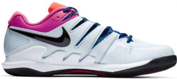 Дитячі тенісні кросівки Nike Air Zoom Vapor 10 HC Jr half blue/black/white Дитячі тенісні кросівки Nike Air Zoom Vapor 10 HC Jr half blue/black/white