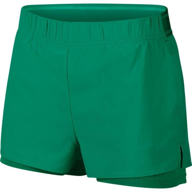 Теннисные шорты женские Nike Court Flex Short lucid green/lucid green