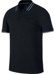 Теннисная футболка мужская Nike Court Advantage Polo black/black