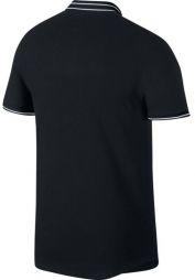 Теннисная футболка мужская Nike Court Advantage Polo black/black