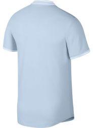 Тенісна футболка чоловіча Nike Court Advantage Polo half blue/half blue