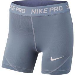 Тенісні шорти дитячі Nike Pro Short G ashen slate/pink foam Тенісні шорти дитячі Nike Pro Short G ashen slate/pink foam