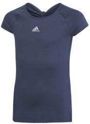 Тенісна футболка дитяча Adidas G Ribbon Tee collegiate navy