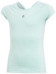 Тенісна футболка дитяча Adidas G Ribbon Tee clear mint