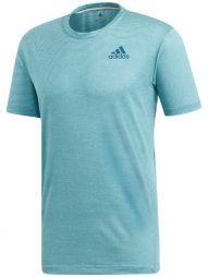 Тенісна футболка чоловіча Adidas Parley Striped Tee blue spirit/petrol night