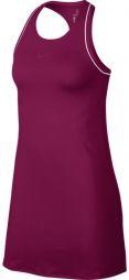 Тенісне плаття жіноче Nike Court Dry Dress true berry/white/white/true berry