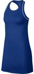 Тенісне плаття жіноче Nike Court Dry Dress indigo force/white/white/indigo force