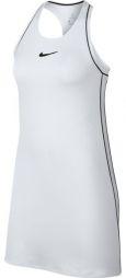 Теннисное платье женское Nike Court Dry Dress white/black/black/black
