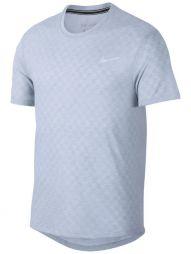 Теннисная футболка мужская Nike Court Challenger Top SS half blue/half blue