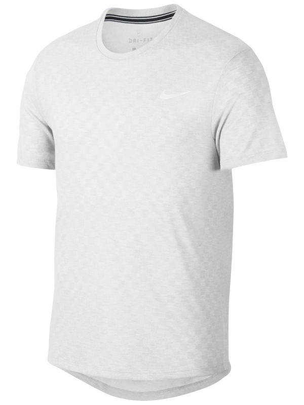 Теннисная футболка мужская Nike Court Challenger Top SS white/white