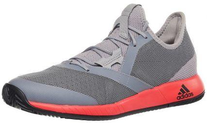 Теннисные кроссовки мужские Adidas Adizero Defiant Bounce M ГРУНТ light granite/shock red/core black Теннисные кроссовки мужские Adidas Adizero Defiant Bounce M ГРУНТ light granite/shock red/core black