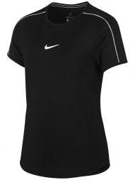 Тенісна футболка дитяча Nike Court G Dry Top black/white/white Тенісна футболка дитяча Nike Court G Dry Top black/white/white