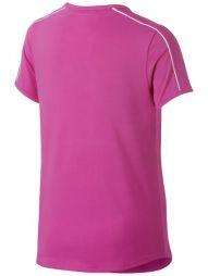 Тенісна футболка дитяча Nike Court G Dry Top active fuchsia/white/white Тенісна футболка дитяча Nike Court G Dry Top active fuchsia/white/white