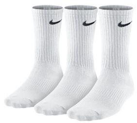 Носки дитячі Nike Performance Cushioned Crew Junior 3-pack/white Носки дитячі Nike Performance Cushioned Crew Junior 3-pack/white