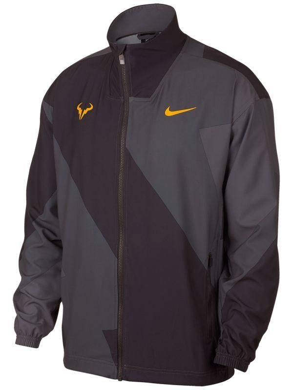 Куртка чоловіча Nike Court M Rafa Jacket thunder grey/laser orange
