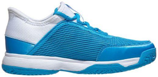 Дитячі тенісні кросівки adidas Adizero Club Junior shock cyan/ftwr white/ftwr white Дитячі тенісні кросівки adidas Adizero Club Junior shock cyan/ftwr white/ftwr white