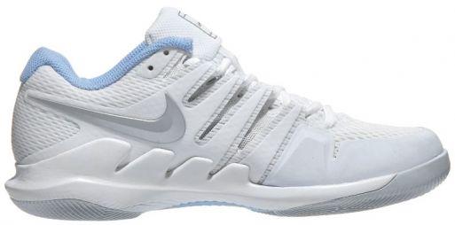 Тенісні кросівки жіночі Nike WMNS Air Zoom Vapor 10 HC white/metallic silver/pure platinum Тенісні кросівки жіночі Nike WMNS Air Zoom Vapor 10 HC white/metallic silver/pure platinum