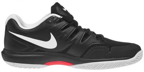 Тенісні кросівки чоловічі Nike Air Zoom Prestige HC black/white/bright crimson Тенісні кросівки чоловічі Nike Air Zoom Prestige HC black/white/bright crimson