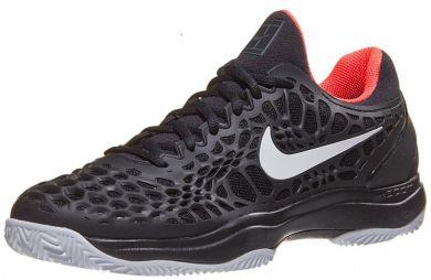 Тенісні кросівки чоловічі Nike Air Zoom Cage 3 Грунт black/white/bright crimson Тенісні кросівки чоловічі Nike Air Zoom Cage 3 Грунт black/white/bright crimson