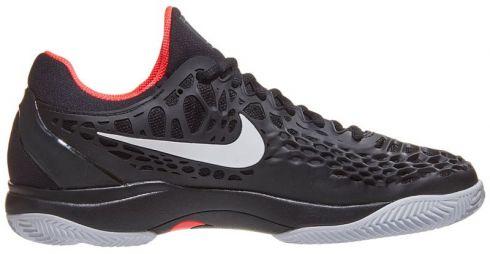 Тенісні кросівки чоловічі Nike Air Zoom Cage 3 Грунт black/white/bright crimson Тенісні кросівки чоловічі Nike Air Zoom Cage 3 Грунт black/white/bright crimson