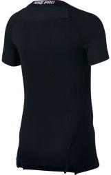 Тенісна термофутболка дитяча Nike Pro SS Comp Top black Тенісна термофутболка дитяча Nike Pro SS Comp Top black