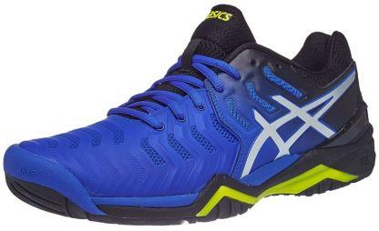 Теннисные кроссовки мужские Asics Gel-Resolution 7 illusion blue/silver Теннисные кроссовки мужские Asics Gel-Resolution 7 illusion blue/silver
