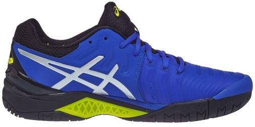 Теннисные кроссовки мужские Asics Gel-Resolution 7 illusion blue/silver Теннисные кроссовки мужские Asics Gel-Resolution 7 illusion blue/silver