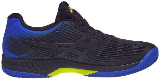 Теннисные кроссовки мужские Asics Solution Speed FF  ГРУНТ black/illusion blue Теннисные кроссовки мужские Asics Solution Speed FF  ГРУНТ black/illusion blue