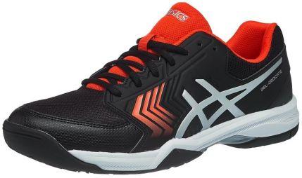 Теннисные кроссовки мужские Asics Gel-Dedicate 5 black/silver Теннисные кроссовки мужские Asics Gel-Dedicate 5 black/silver