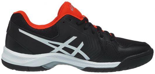 Теннисные кроссовки мужские Asics Gel-Dedicate 5 black/silver Теннисные кроссовки мужские Asics Gel-Dedicate 5 black/silver