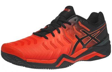 Теннисные кроссовки мужские Asics Gel-Resolution 7 ГРУНТ cherry tomato/black Теннисные кроссовки мужские Asics Gel-Resolution 7 ГРУНТ cherry tomato/black