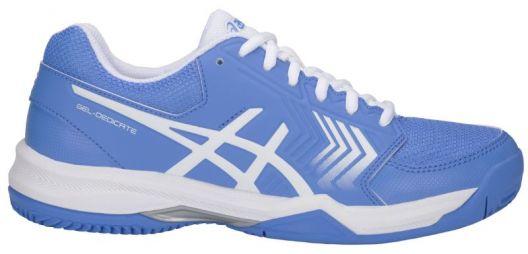 Теннисные кроссовки женские Asics Gel-Dedicate 5 ГРУНТ blue coast/white Теннисные кроссовки женские Asics Gel-Dedicate 5 ГРУНТ blue coast/white