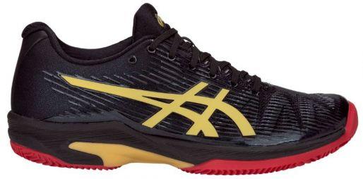Теннисные кроссовки женские Asics Solution Speed FF Clay L.E. W black/rich gold Теннисные кроссовки женские Asics Solution Speed FF Clay L.E. W black/rich gold