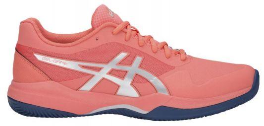 Теннисные кроссовки женские Asics Gel-Game 7 ГРУНТ papaya/silver Теннисные кроссовки женские Asics Gel-Game 7 ГРУНТ papaya/silver