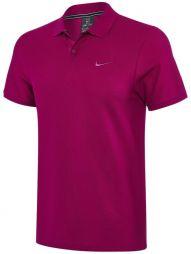 Тенісна футболка чоловіча Nike Court Advantage Polo Essential true berry/true berry