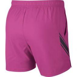 Тенісні шорти чоловічі Nike Court Dry 7in Short active fuchsia/oil grey/oil grey