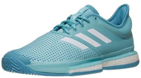 Тенісні кросівки чоловічі Adidas SoleCourt Boost M x Parley blue spirit/cloud white/blue Тенісні кросівки чоловічі Adidas SoleCourt Boost M x Parley blue spirit/cloud white/blue