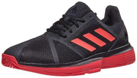 Тенісні кросівки чоловічі Adidas CourtJam Bounce M core black/shock red/ftwr white Тенісні кросівки чоловічі Adidas CourtJam Bounce M core black/shock red/ftwr white