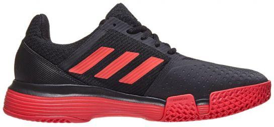 Тенісні кросівки чоловічі Adidas CourtJam Bounce M core black/shock red/ftwr white Тенісні кросівки чоловічі Adidas CourtJam Bounce M core black/shock red/ftwr white
