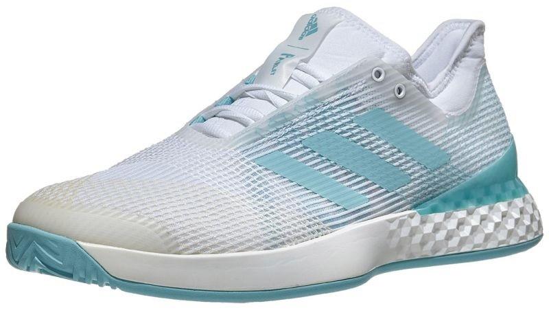 Теннисные кроссовки мужские Adidas Adizero Ubersonic 3 M x Parley ftwr white/blue spirit/ftwr white