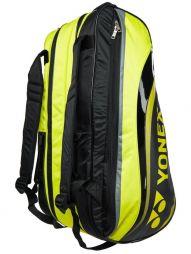 Теннисная сумка Yonex Pro Racquet Bag 9 Pack black/lime Теннисная сумка Yonex Pro Racquet Bag 9 Pack black/lime