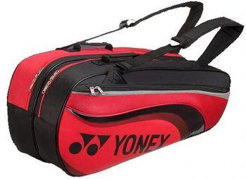 Теннисная сумка Yonex Pro Racquet Bag 6 Pack bright red Теннисная сумка Yonex Pro Racquet Bag 6 Pack bright red