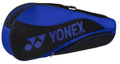 Теннисная сумка Yonex Racquet Bag 3 Pack black/blue Теннисная сумка Yonex Racquet Bag 3 Pack black/blue