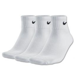 Nike Performance Cotton Lightweight Quarter 1-pair/white